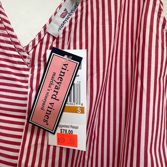 NWT tank with one shoulder that ties into a bow - Picture 2 of 4